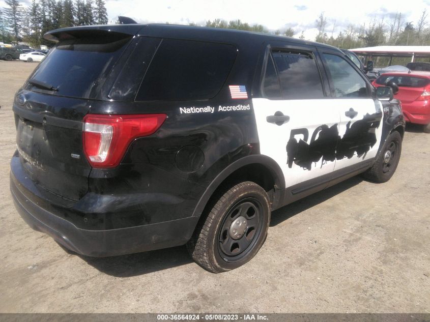 2016 FORD UTILITY POLICE 1FM5K8AR2GGB81367