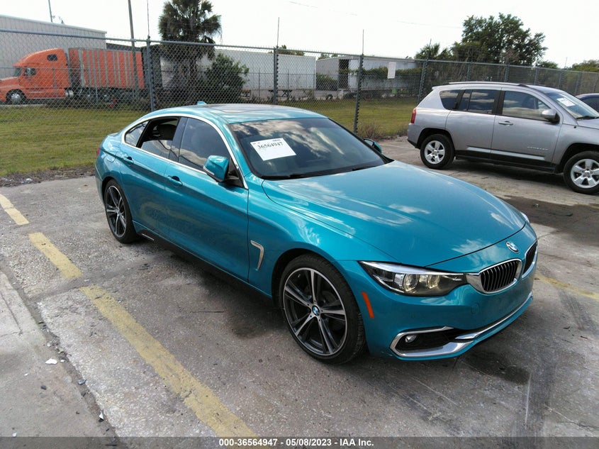 VIN WBA4J1C55KBM17596 2019 BMW 4 SERIES 430I