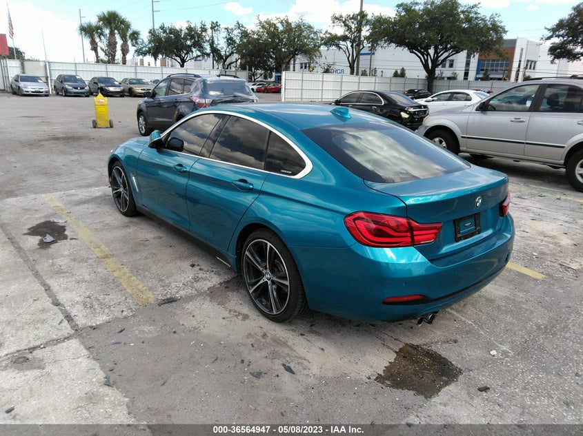 VIN WBA4J1C55KBM17596 2019 BMW 4 SERIES 430I