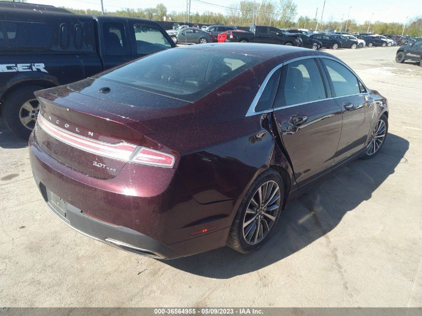 2017 LINCOLN MKZ SELECT - 3LN6L5D91HR605238