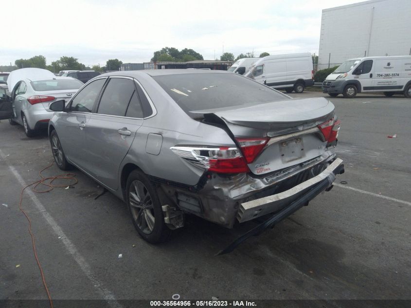 2017 TOYOTA CAMRY SE - 4T1BF1FK6HU411179