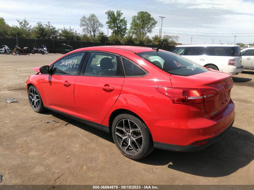 2017 FORD FOCUS SEL - 1FADP3H21HL248682