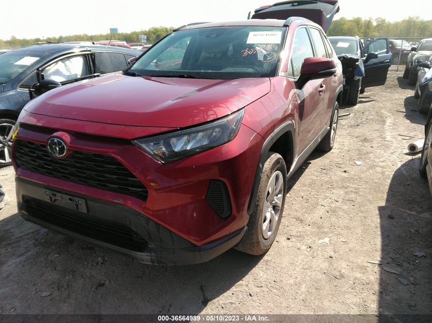VIN 2T3G1RFV1KC004447 2019 TOYOTA RAV4 LE