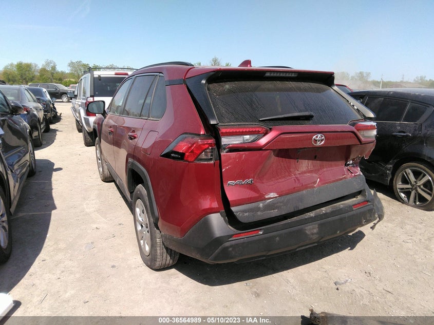 VIN 2T3G1RFV1KC004447 2019 TOYOTA RAV4 LE