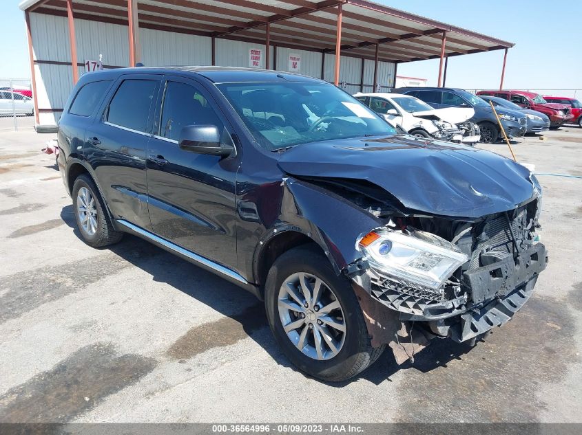 2016 DODGE DURANGO SXT - 1C4RDJAG8GC387676