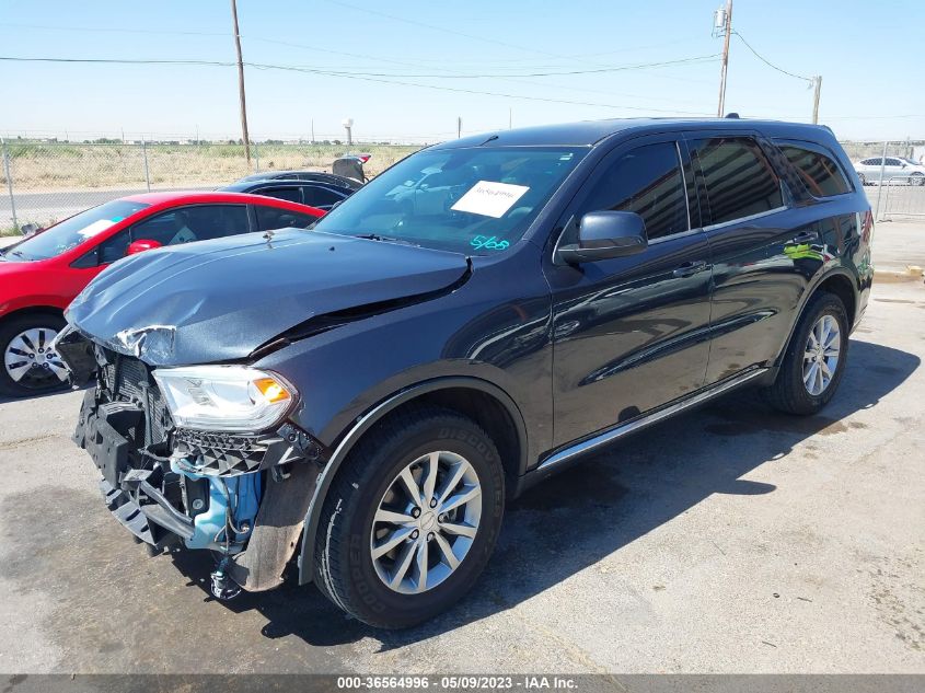 2016 DODGE DURANGO SXT - 1C4RDJAG8GC387676