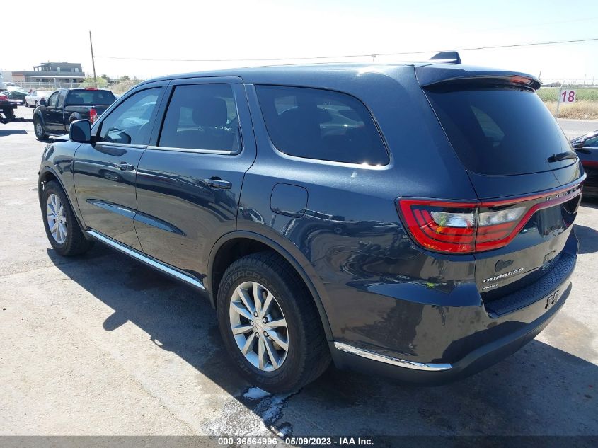2016 DODGE DURANGO SXT - 1C4RDJAG8GC387676