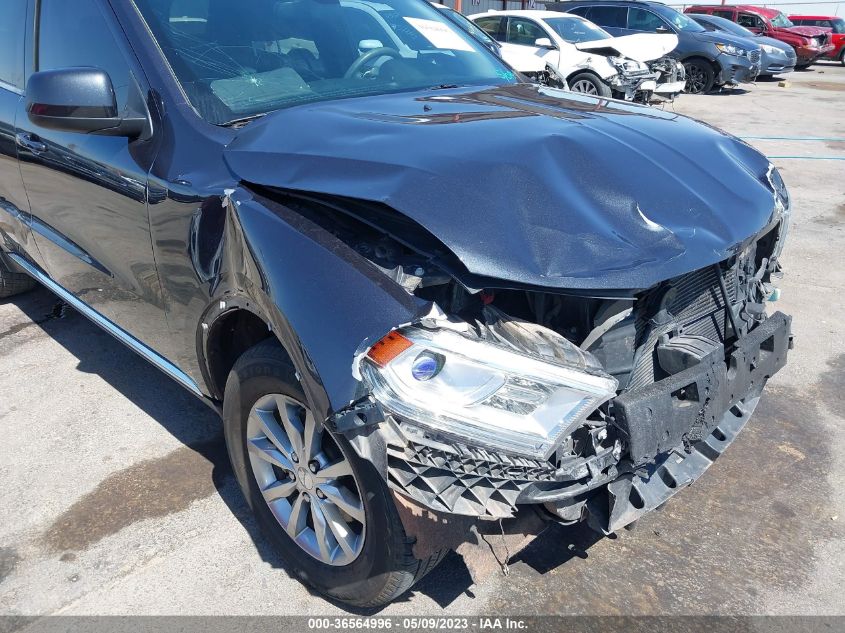 2016 DODGE DURANGO SXT - 1C4RDJAG8GC387676
