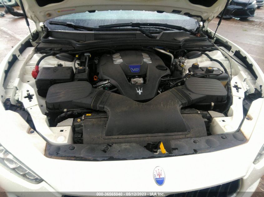 2017 MASERATI GHIBLI S ZAM57RSL7H1198977