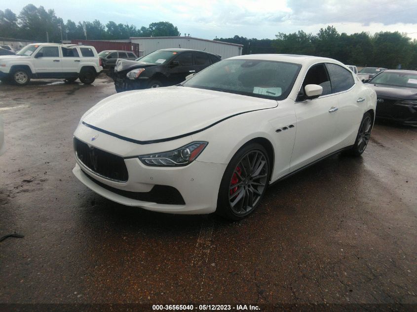 2017 MASERATI GHIBLI S ZAM57RSL7H1198977