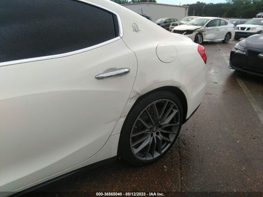 2017 MASERATI GHIBLI S ZAM57RSL7H1198977