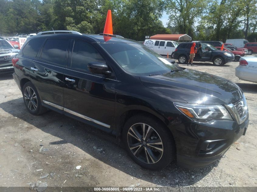 2018 NISSAN PATHFINDER PLATINUM - 5N1DR2MN4JC659395