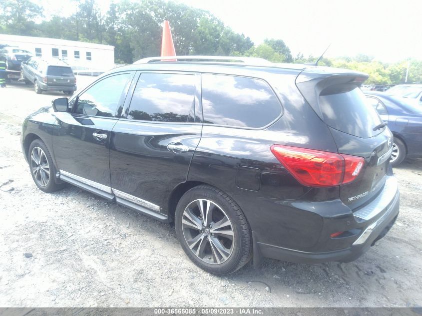 2018 NISSAN PATHFINDER PLATINUM - 5N1DR2MN4JC659395