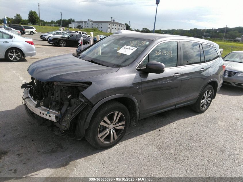 2016 HONDA PILOT EX-L - 5FNYF6H74GB083806