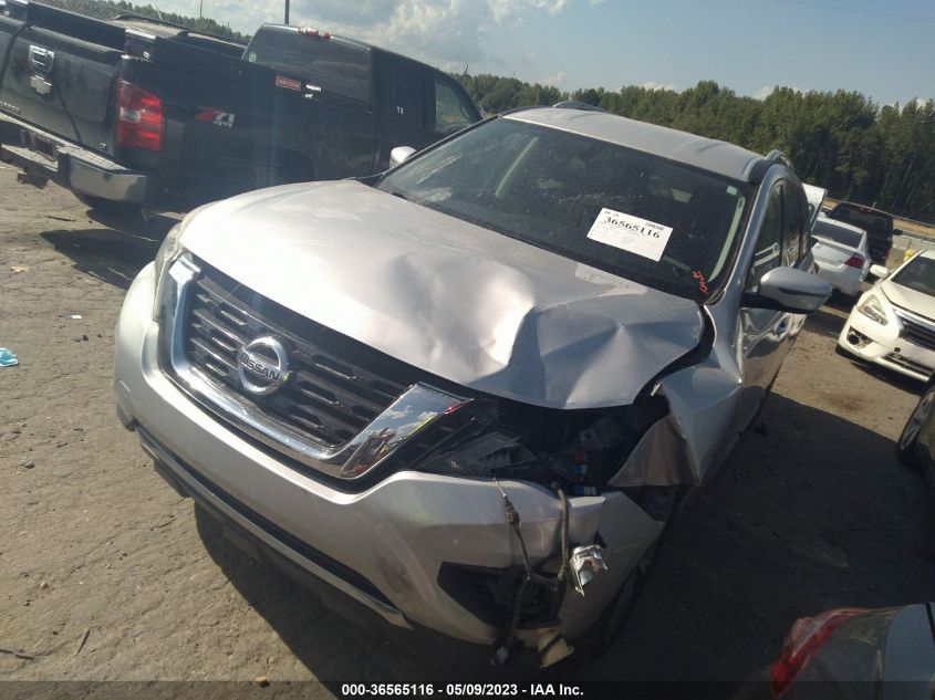 2017 NISSAN PATHFINDER SV - 5N1DR2MN3HC672570
