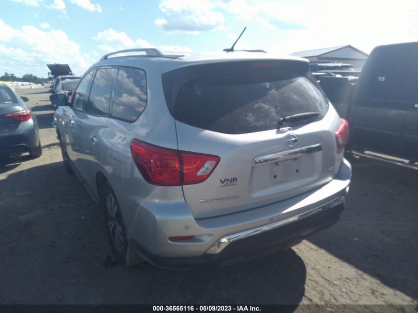 2017 NISSAN PATHFINDER SV - 5N1DR2MN3HC672570