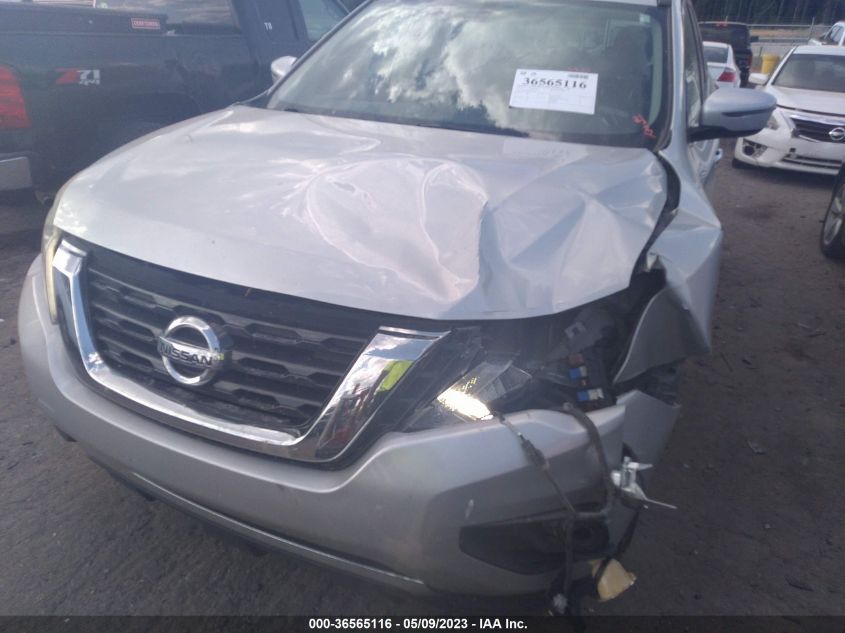 2017 NISSAN PATHFINDER SV - 5N1DR2MN3HC672570