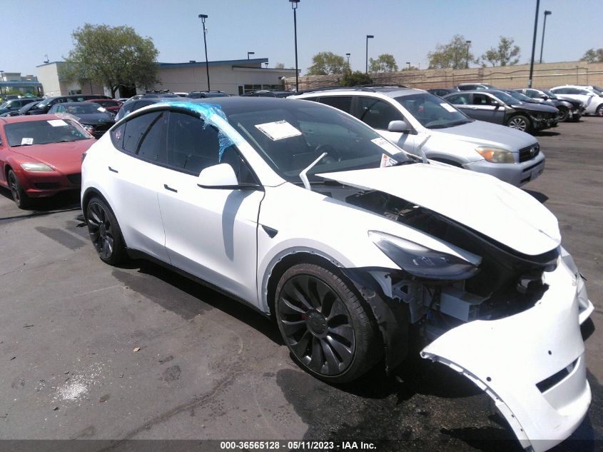 2022 TESLA MODEL Y PERFORMANCE - 7SAYGDEF0NF312589