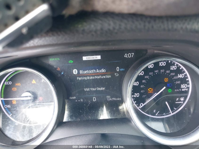 2020 TOYOTA CAMRY HYBRID XLE - 4T1F31AK4LU527720