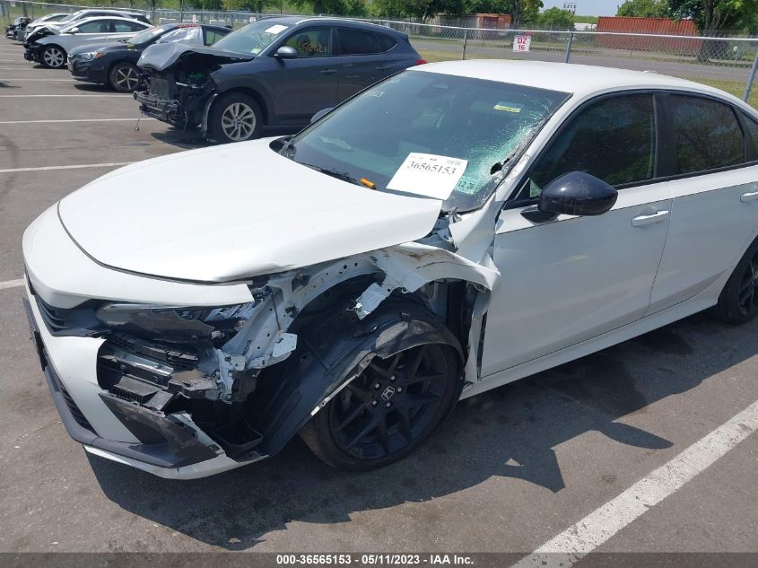 2022 HONDA CIVIC SEDAN SPORT - 2HGFE2F56NH554125