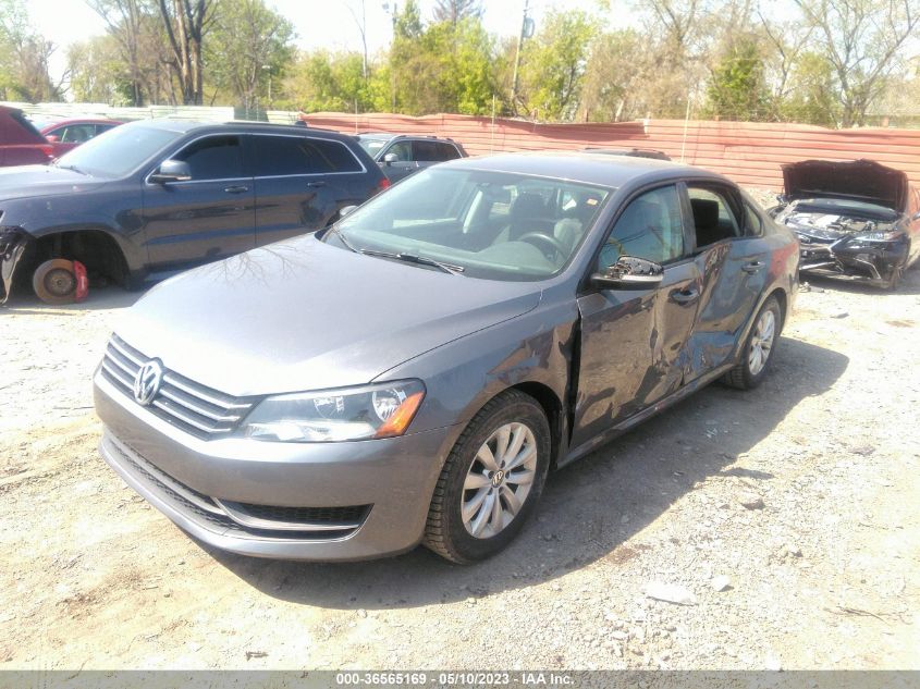 2013 VOLKSWAGEN PASSAT S W/APPEARANCE - 1VWAH7A35DC106637