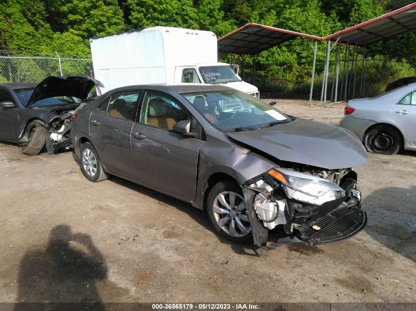 2015 TOYOTA COROLLA L/LE/S/S PLUS/LE PLUS - 2T1BURHE5FC262869