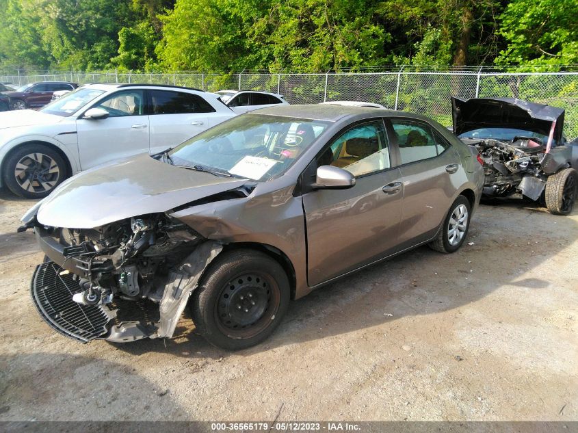 2015 TOYOTA COROLLA L/LE/S/S PLUS/LE PLUS - 2T1BURHE5FC262869