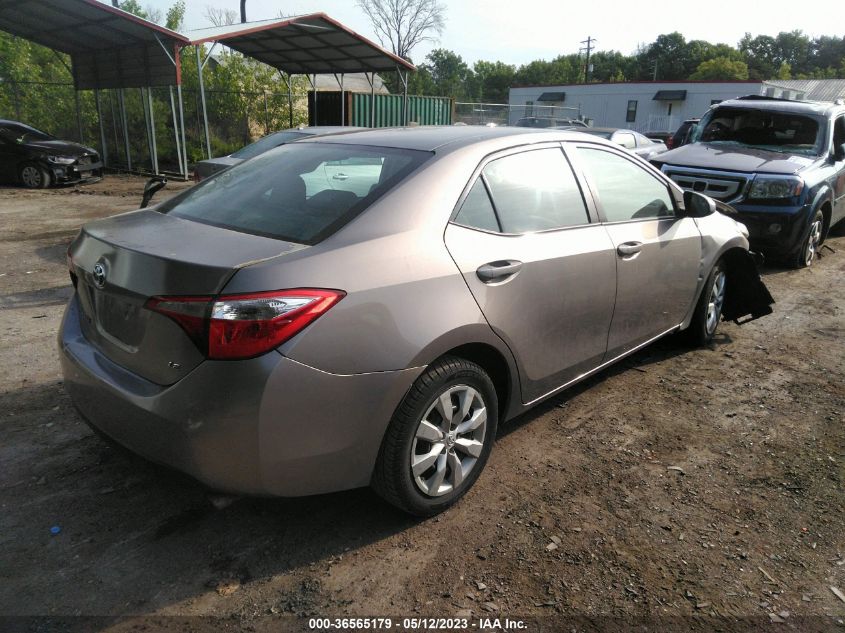 2015 TOYOTA COROLLA L/LE/S/S PLUS/LE PLUS - 2T1BURHE5FC262869