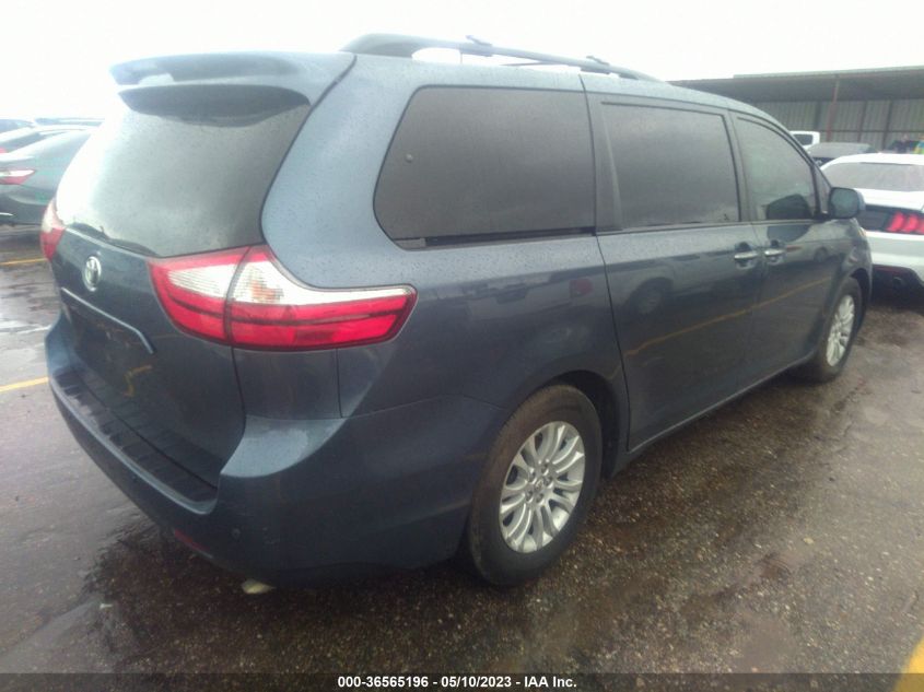 2015 TOYOTA SIENNA XLE/XLE AAS/LTD - 5TDYK3DC5FS586901