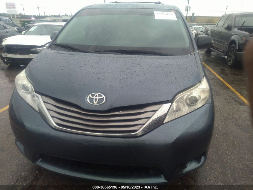 2015 TOYOTA SIENNA XLE/XLE AAS/LTD - 5TDYK3DC5FS586901