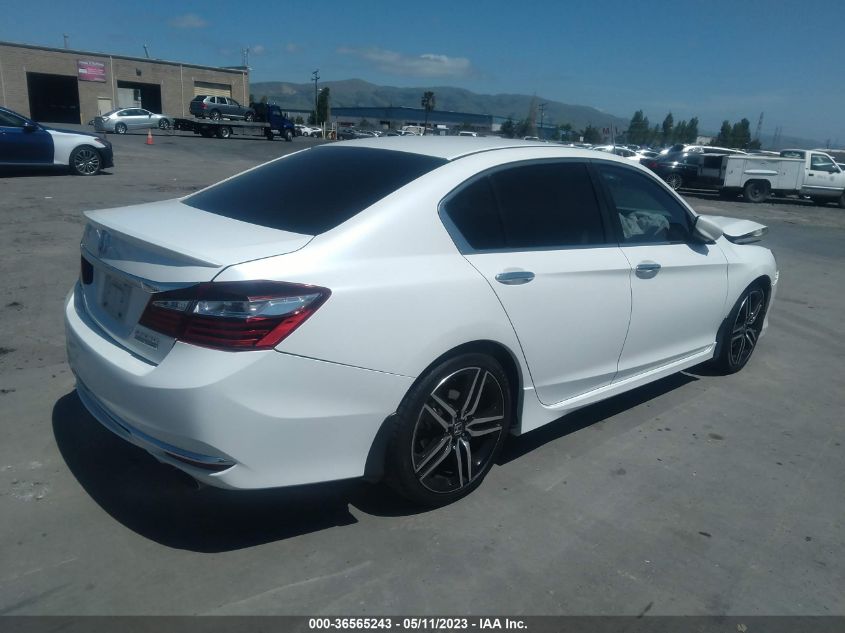 2017 HONDA ACCORD SEDAN SPORT SE - 1HGCR2F10HA198777