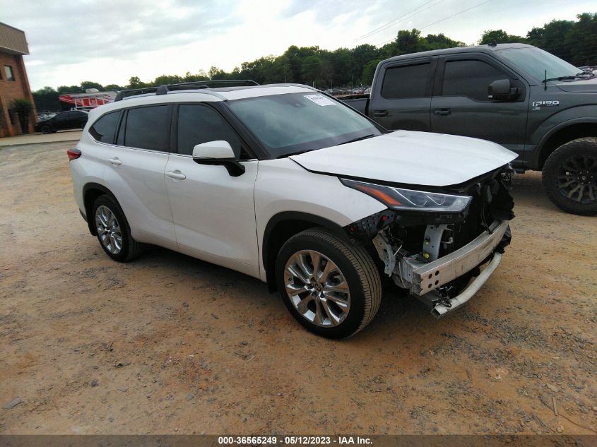 2020 TOYOTA HIGHLANDER LIMITED - 5TDYZRAH3LS013568