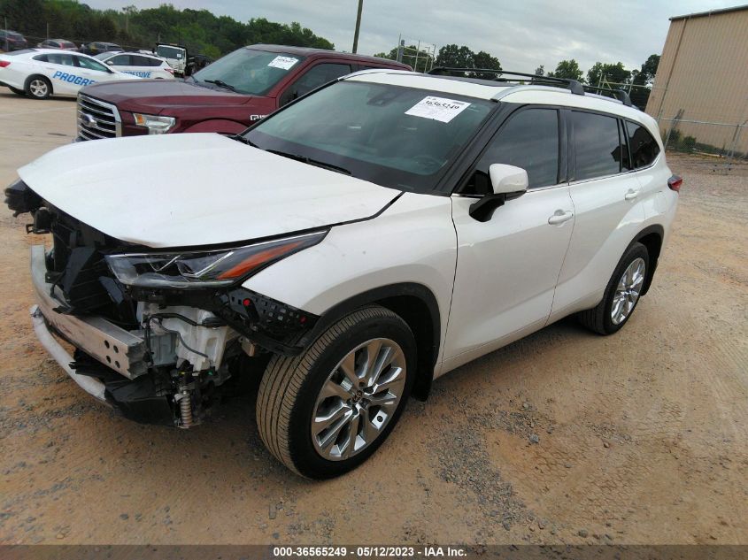 2020 TOYOTA HIGHLANDER LIMITED - 5TDYZRAH3LS013568