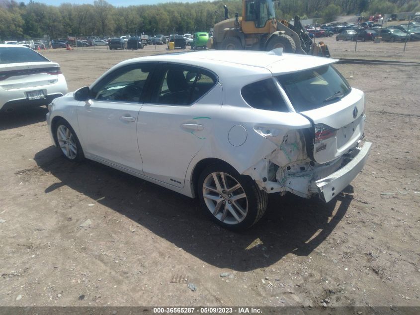 2014 LEXUS CT 200H HYBRID - JTHKD5BHXE2192101