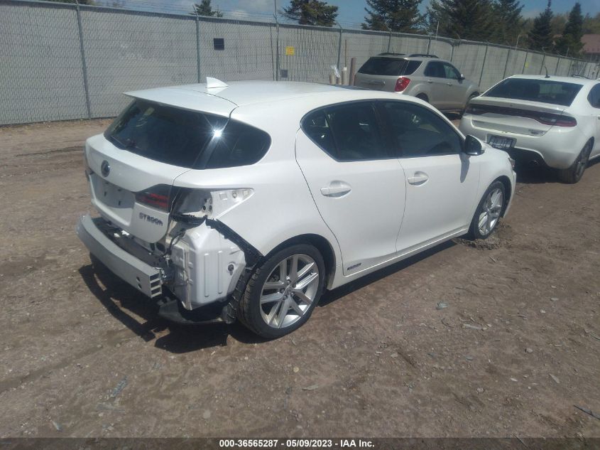 2014 LEXUS CT 200H HYBRID - JTHKD5BHXE2192101