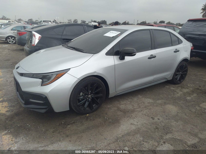 VIN 5YFS4MCE9NP099605 2022 TOYOTA COROLLA SE/SE NIGHTSHADE/APEX SE