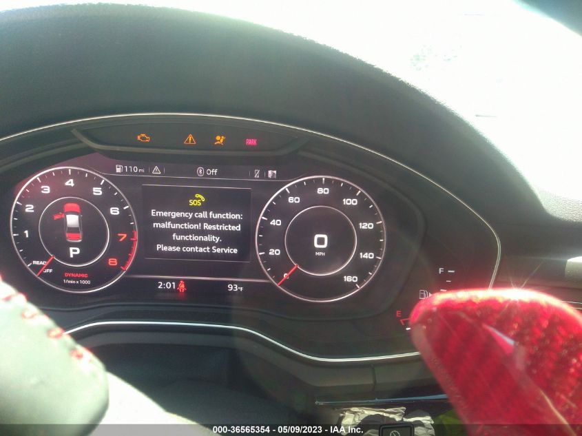2018 AUDI A4 PREMIUM PLUS - WAUENAF42JA068607