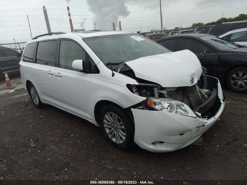 2014 TOYOTA SIENNA XLE/XLE AAS/LTD - 5TDYK3DCXES520939