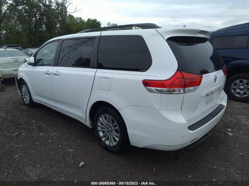 2014 TOYOTA SIENNA XLE/XLE AAS/LTD - 5TDYK3DCXES520939