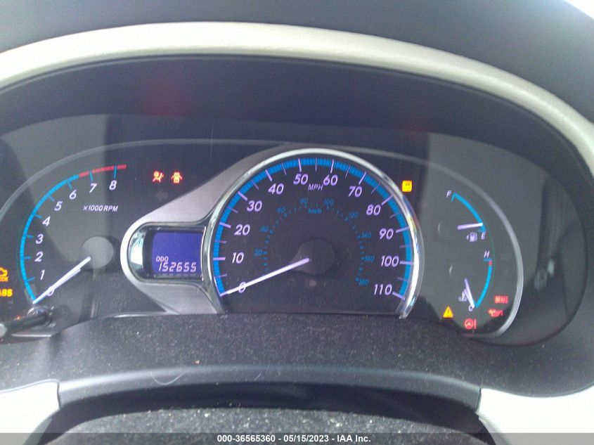 2014 TOYOTA SIENNA XLE/XLE AAS/LTD - 5TDYK3DCXES520939