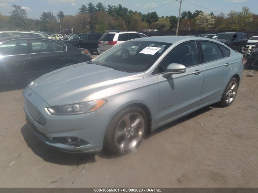 2013 FORD FUSION SE HYBRID - 3FA6P0LU0DR181116