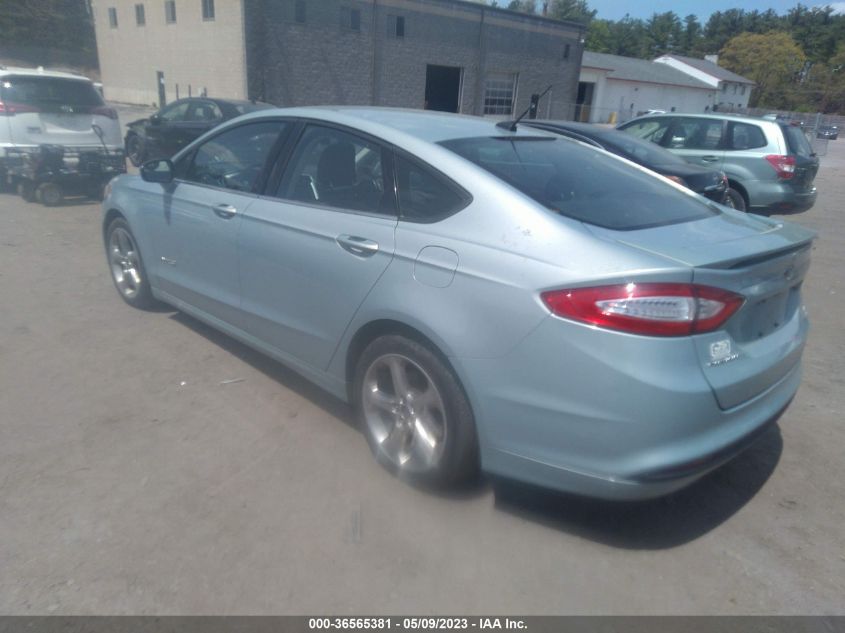 2013 FORD FUSION SE HYBRID - 3FA6P0LU0DR181116