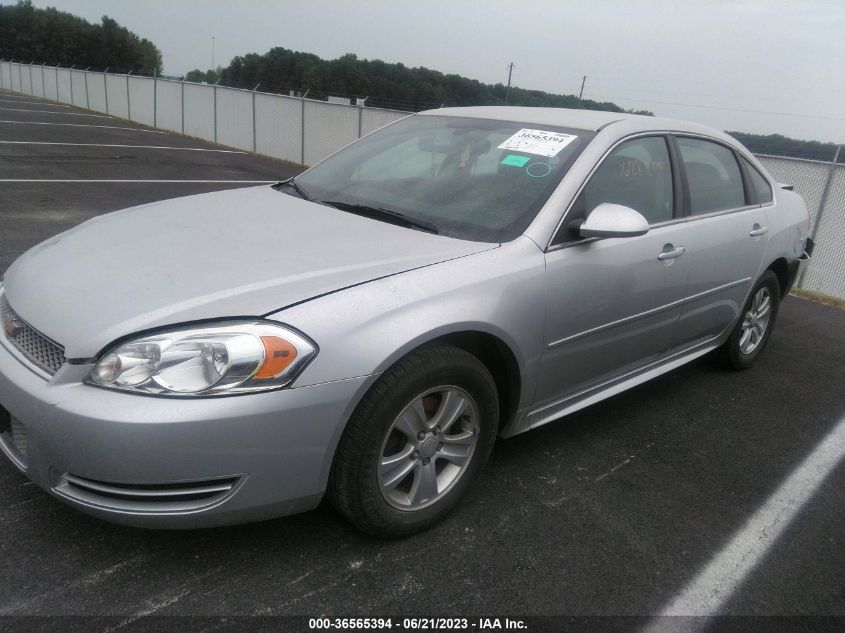 2015 CHEVROLET IMPALA LIMITED LS - 2G1WA5E38F1113708