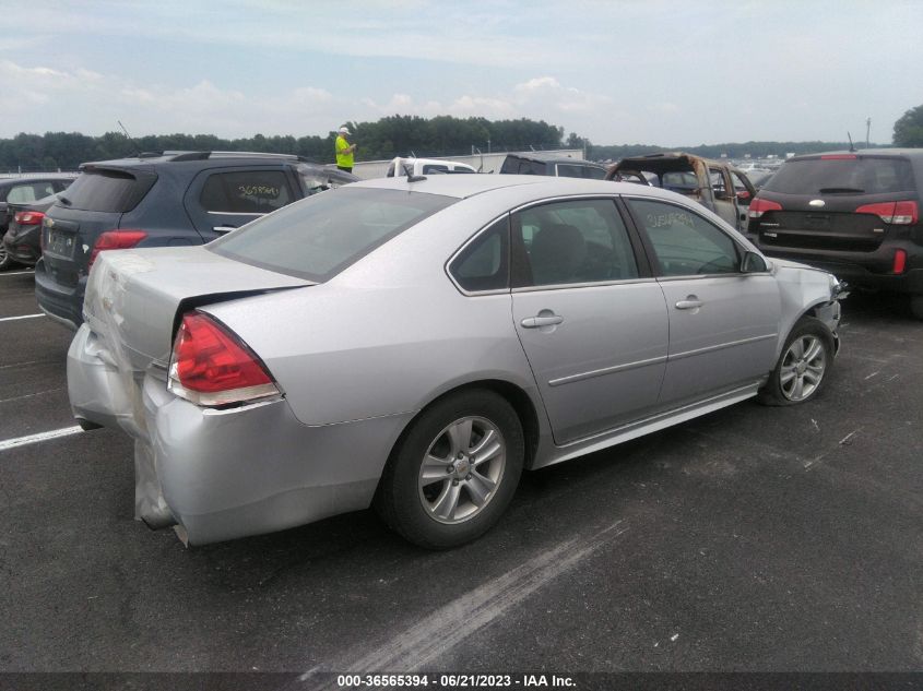 2015 CHEVROLET IMPALA LIMITED LS - 2G1WA5E38F1113708