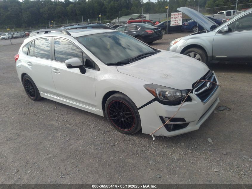 2016 SUBARU IMPREZA WAGON 2.0I SPORT LIMITED - JF1GPAU67G8314311