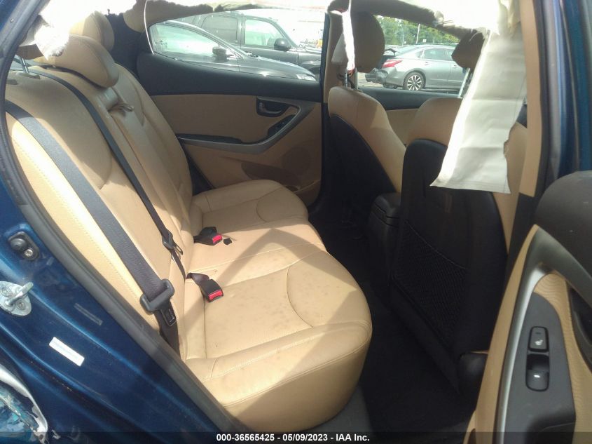 2013 HYUNDAI ELANTRA LIMITED PZEV - KMHDH4AEXDU974333