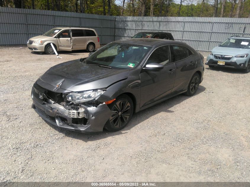 2018 HONDA CIVIC HATCHBACK EX - SHHFK7H50JU406147