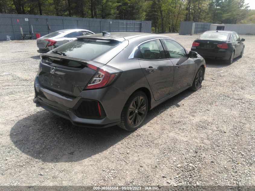 2018 HONDA CIVIC HATCHBACK EX - SHHFK7H50JU406147