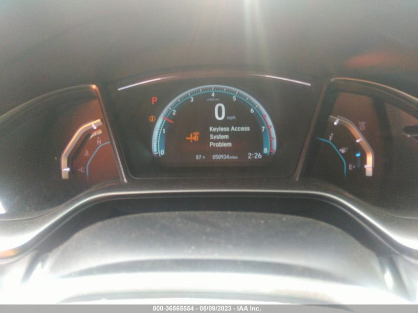 2018 HONDA CIVIC HATCHBACK EX - SHHFK7H50JU406147