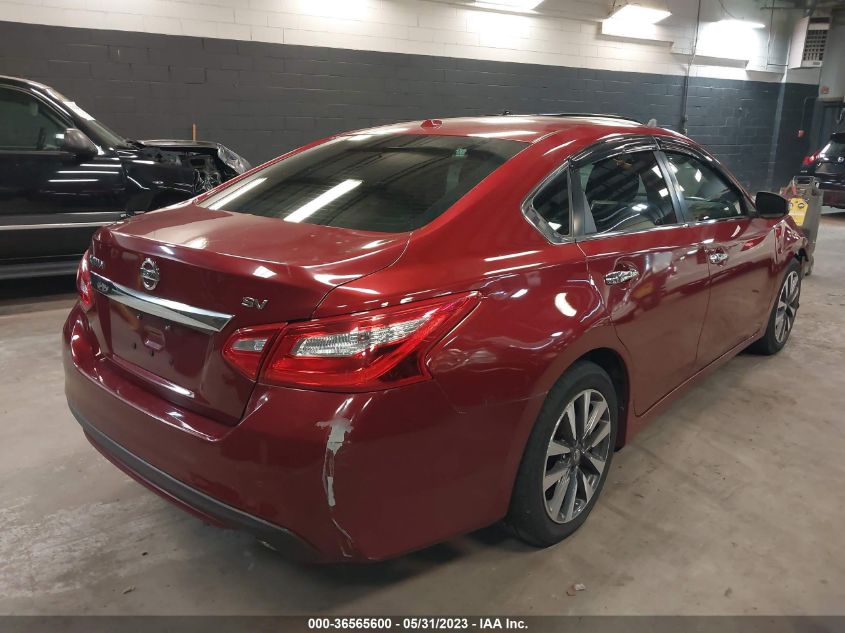 2017 NISSAN ALTIMA 2.5 SV - 1N4AL3AP4HC229676